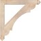 Ekena Millwork Olympic Arts & Crafts Smooth Bracket, Douglas Fir, 3 1/2"W x 34"D x 34"H BKT04X34X34OLY03SDF - alternate 4